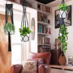 Macrame Plant Hangers, 6Pack Hanging Planters for Indoor Plants w/ 6 Set Hangers Kit Handmade Macromay Plant Hangers Indoor Flower Pots Holder Stand for Boho Home Décor (POTS NOT Included) - Image 5