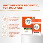 Align Probiotic, Pro Formula, Probiotics for Women and Men, Daily Probiotic Supplement, Helps Soothe Occasional Bloating & Gas*, #1 Doctor Recommended Brand‡, 63 Capsules (Packaging May Vary) - Image 2