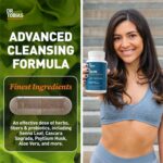 Dr. Tobias Colon 14 Day Cleanse, Advanced Gut Cleanse Detox for Women & Men with Cascara Sagrada, Psyllium Husk, Senna Leaf & Probiotics, Non-GMO Colon Cleanse, 28 Capsules 1-2 Daily - Image 2