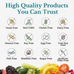 VITALITOWN Probiotics 120 Billion CFUs | 36 Strains, with Prebiotics & Digestive Enzymes for Men Women | Shelf Stable | Digestive Health & Immune Support | Vegan, Non-GMO | 30 Delayed Release Veg Caps - Image 7