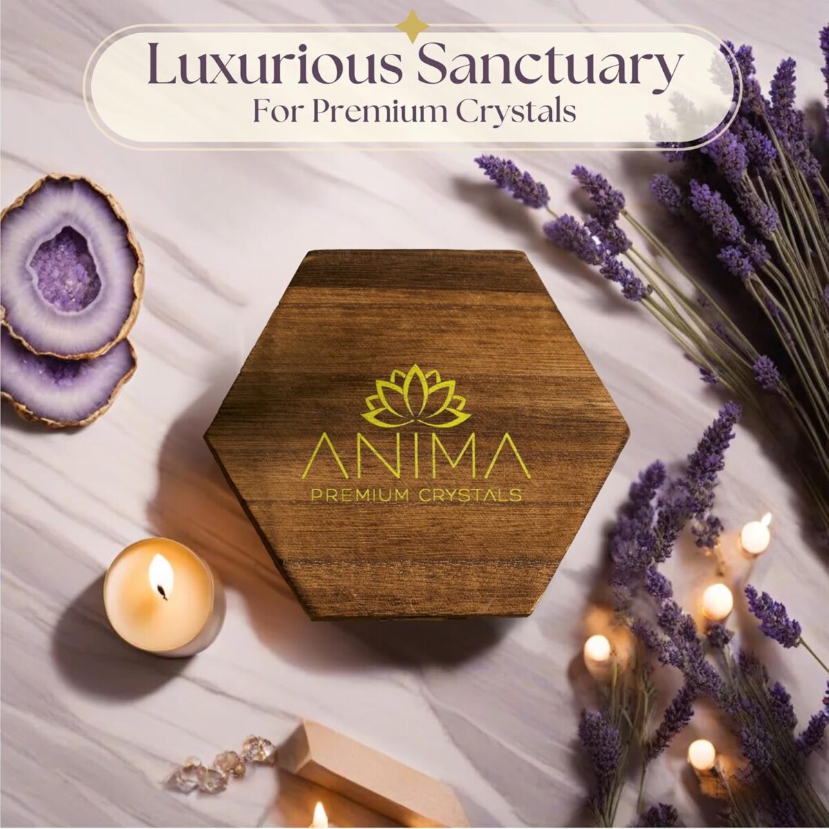Premium 7 Chakra Stones Set – Large Raw Crystals and Healing Stones with Rose Quartz, Amethyst, and Lapis Lazuli in Wooden Box for Healing and Protection – Spiritual Gift for Women with Guide Booklet - Image 3