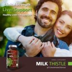 Organic Milk Thistle Capsules, 1500mg 4X Concentrated Extract with Silymarin is The Strongest Milk Thistle Supplement Available. Great for Liver Cleanse! 120 Vegetarian Capsules - Image 5