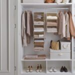 StorageWorks 6-Shelf Closet Organizers, Two 3-Shelf Separable Hanging Shelves for Closet, 12" D x 12" W x 48 3⁄4" H, Mixing of Beige, White & Ivory - Image 7