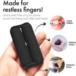 ONO Roller - Handheld Fidget Toy for Adults | Help Relieve Stress, Anxiety, Tension | Promotes Focus, Clarity | Compact, Portable Design (Junior Size/ABS Plastic, Black) - Image 5