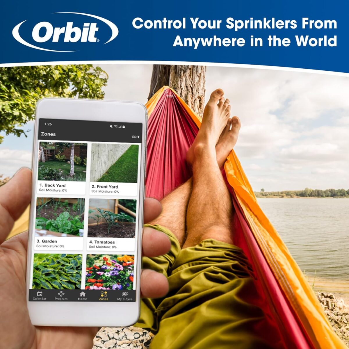 Orbit 57985 B-hyve XR 8-Zone Smart Indoor/Outdoor Sprinkler Controller - Image 2