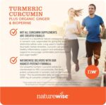 NatureWise Curcumin Turmeric 2250mg - 95% Curcuminoids & BioPerine Black Pepper Extract for Advanced Absorption - Daily Joint and Immune Health Support - Vegan, Non-GMO, 180 Count[60-Day Supply] - Image 4