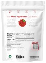 Organic Goji Berries, 32 Ounces | 100% Natural Sun-Dried Whole Fruit | Sulfate & Additive Free | Large Berry Form, Great Flavor for Drinks, Snacks, & Beverages | Non-GMO & Vegan - Image 2