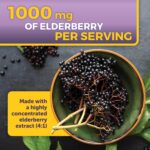 Viva Naturals Elderberry with Vitamin C and Zinc for Adults - 5 in 1 Sambucus Black Elderberry Capsules with Vitamin D3 5000 IU Immunity Supplement, Sambucus Elderberry Immune Support Supplement - Image 8