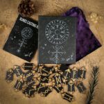 Runes Set, 25Pcs Wooden Viking Rune Stone Set with Guide Book, Velvet Bag, Norse Runas for Beginners,Witchcraft/Divination/Meditation/Spiritual - Image 7
