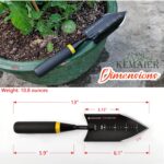 Garden Tool Set - Featuring a Heavy-Duty Stainless Steel Hand Cultivator, Transplant Shovel, Trowel, Crack Weeder, and Dandelion Weeder - The Ultimate, Unbreakable Gardening Gift - Image 2