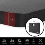 NETANY Extra Thick Kneeling Pad for Gardening, Comfortable Knee Pad Cushion, Extra Large Foam Kneeler Mat for Gardening, Baby Bath, Workout, Exercise & Yoga, Mechanic, 17.8 x 11 x 1.5 in, Black - Image 2