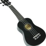 Martin Smith UK-222-BK Soprano Ukulele, Black
