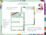 High School 4 Year Plan | Freshman-Senior | Courses | Curriculum | Track Credits | College Guidance | 8.5x11 | Eight Designs (Wild Rose) - Image 7