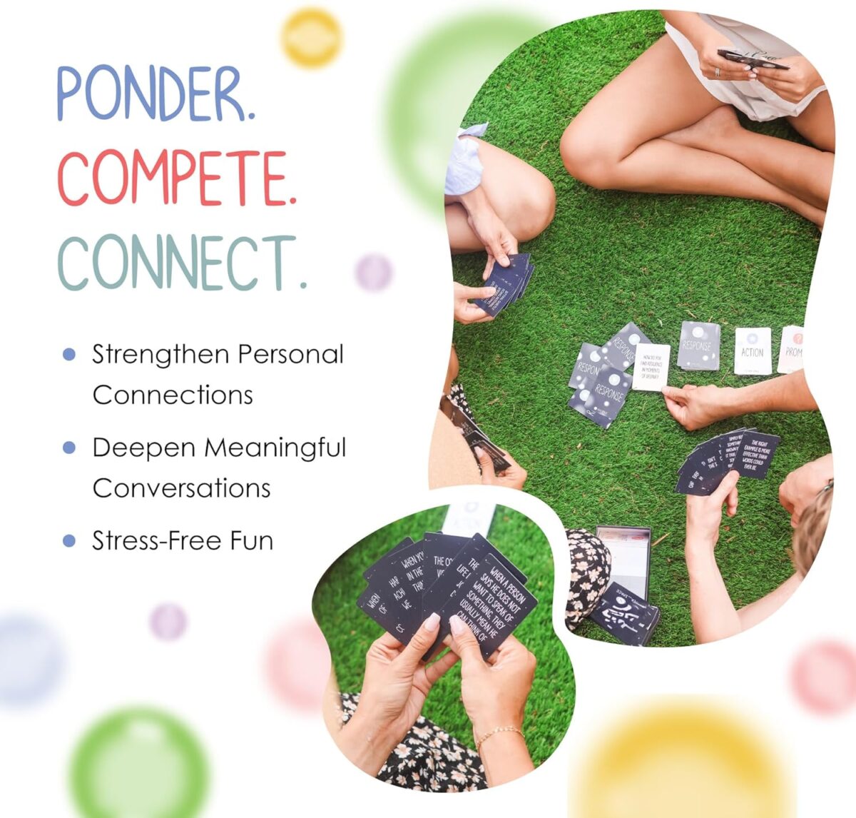 FUN Mindful Match | 500 Card Game for Adults, Teens, & Kids | Fun, Family Party Game | Board Games for Adults | Mindfulness Conversation Cards | Couple Gifts | Ice Breaker for Date Night & Game Night - Image 5