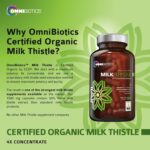 Organic Milk Thistle Capsules, 1500mg 4X Concentrated Extract with Silymarin is The Strongest Milk Thistle Supplement Available. Great for Liver Cleanse! 120 Vegetarian Capsules - Image 6