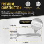MagnetRX® Magnetic Therapy Massage Fork – Multi–Functional Magnetotherapy Pen for Emotion Code Magnets, Meridian Massage Tool & Body Healing Magnets – Magnetoterapia Fisioterapia Portatil Aparatos - Image 3