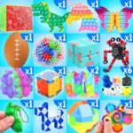 Fidget Toys Set, 160 Pack Sensory Toys Party Favors Kids Autism Autistic Children, Classroom Treasure Box Chest Prizes Pinata Stuffer Gifts Small Mini Bulk Toy Carnival ADHD - Image 2