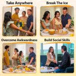 200 Ice Breaker Conversation Cards - Conversation Starters Friendly Small Talk Icebreakers for Friends, Coworkers, Family, Dates, & Acquaintances - Fun for Parties, Road Trips, Vacation Game Night - Image 5