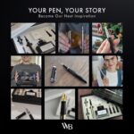 Wordsworth & Black Calligraphy Pen Gift Set, Includes Ink Bottle, 6 Ink Cartridges, Ink Refill Converter, 6 Replacement Nibs, Premium Package, Journaling, Smooth Writing Pens [Black Gold] - Image 7