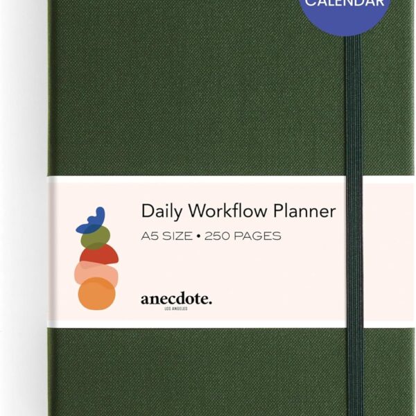 Anecdote 2025 Planner: A Monthly, Weekly & Daily Planner 2025 for Planning Your Success - A5 Size Hardcover Start Anytime and Achieve your Goals - Evergreen