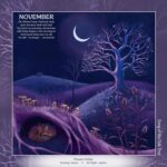 Astrocal Seasons & Cycles Moon Calendar 2025 USA (Blue, EST - Eastern Time) - Image 7