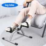 Pedal Exercise Mini Exercise Bike for Leg and Arm Recovery Exercise Lightweight and Portable Floor Bike - Image 4