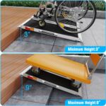 VNN Portable Wheelchair Ramp 3FT, Non-Slip Aluminum Folding Handicap Ramp, Door Threshold Wheelchair Ramps for Home, Wheel Chair Ramp for Home Steps, Doorways, Curbs, Stairs - Image 7
