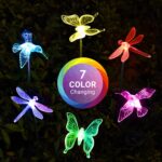 SOLPEX Solar Garden Lights, 6 Pack Solar Butterfly Lights Yard Decorations, Multi-Color Changing LED Solar Light Stakes, Solar Yard Lights for Garden, Patio & Lawn, Solar Bird Lights - Image 2