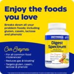 Enzymedica Digest Spectrum, Digestive Enzymes for Multiple Food Intolerances, Offers Fast-Acting Gas & Bloating Relief, 120 Capsules FFP - Image 4