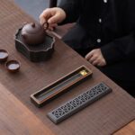 Incense Holder for Sticks，Ceramic Insence-Stick Holder Ash Catcher，Incense Holder Timkburner for Meditation Yoga Spa Room Decor - Image 3