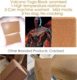 Cork Yoga Blocks 2 Pack Set -Natural Cork from Portugal, 9"x6"x4" Yoga Blocks Non-Slip&Anti-Tilt for Women| Men, Lightweight, Odor-Resistant| Moisture-Proof, Perfect Yoga Equipment - Image 6