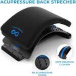 Everlasting Comfort Back Stretcher for Lower Back Pain Relief - Adjustable Spine Decompressor, Lumbar Support, Back Pain Relief Products, with 88 Acupressure Nodes and Memory Foam Pad - Back Cracker - Image 3