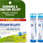 Boiron Arsenicum Album 30C Homeopathic Medicine for Relief from Diarrhea, Nausea, Vomiting, Cramps, and Traveler's Diarrhea - 3 Count (240 Pellets)