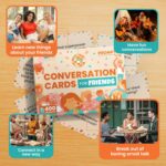 400 Conversation Cards for Friends – Casual, Funny Get to Know You Convo Starters to Connect and Strenghten Friendly Relations – Spark Laughter, & Create Lasting Memories - Image 3