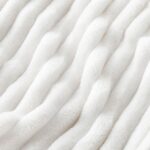 Bedsure White Throw Blanket for Couch - GentleSoft Cozy Soft Blankets for Women, Cute Small Fleece Throws for Girls, Birthday Gifts for Women, Mothers Day Decor Gifts for Mom, Off White, 50x60 Inches - Image 9