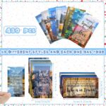 Estune 480 Pcs Bible Verse Cards With Full Scripture Bulk Mini Prayer Cards For Women And Men With Assorted Motivational Inspirational Quote Bulk For Friend Religious Christian Gift(Bright Style) - Image 2