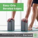 Gaiam Yoga Block - Supportive Latex-Free Eva Foam - Soft Non-Slip Surface with Beveled Edges for Yoga, Pilates, Meditation - Yoga Accessories for Stability, Balance, Deepen Stretches - Image 5