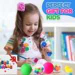 6 Set Squishy Sensory Stress Squeezing Balls for Adults: Best Calming Tool to Relieve Anxiety, Vent Mood and Improve Focus, Fun Fidgets for Student Classroom, Easter Gifts for Kids - Image 6