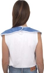 Elaine Karen 3 Pack Premium Adult Bibs - bibs for adults Men, Women; Eating Cloth for Elderly Seniors and Disabled, Adjustable, Terry bib Clothing Protectors, Machine Washable, Blue - Image 6