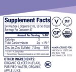 Vimergy Liquid Zinc – Fast-Absorbing Immune Support* – Promotes Healthy Bones & Skin – USDA Certified Organic, Vegan, Non-GMO – 57 Servings (115 mL) - Image 4