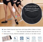 Ozaiic Yoga Socks for Women Non-Slip Grips & Straps, Ideal for Pilates, Pure Barre, Ballet, Dance, Barefoot Workout - Image 6