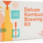 Deluxe Organic Kombucha Starter Kit - Six Swing Top Bottles, Stainless Steel Funnel, Custom Bottle Brush & Our Original Brewing Kit - The Kombucha Shop