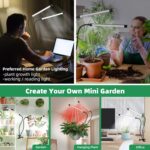 Grow Light 6500K Full Spectrum Plant Grow Lamp with Clip - 84 LED Plant Light for Indoor Plants - Image 3