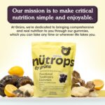 Nutrops Sugar-Free Lions Mane Mushroom Gummies for adults, Functional Nootropics, Herbal Brain Supplement for Energy, Brain Health, Cognitive, Memory & Focus, Reishi, Chaga, Cordyceps, Coriolus - 28 Day Supply - Image 7