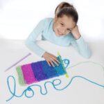 Creativity for Kids Learn to Knit Pocket Scarf - DIY Knitting Kit for Beginners, Kids Craft Kit - Image 13