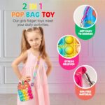 120 Pcs Fidget Toys Pack, Pop Sensory Party Favors Set Gifts for Kids Adults Boy Girl Stocking Stuffers Autistic Bulk Goodie Bag Filler Treasure Box Classroom Prizes School - Image 3