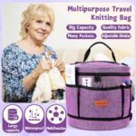 Katech Crochet Kit for Beginners, Beginner Crochet Kit for Adults and Kids Crochet Kits Includes Crochet Hooks Knitting Bag Crochet Yarn for Crocheting Instruction Knitting Kit Crochet Supplies Gift - Image 7