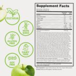 Zena Nutrition Organic Supergreens On-The-Go Powder, 70+ Superfoods, 0 Sugar, 3G Fiber, Spirulina, Chlorella, Antioxidants, Prebiotics/Probiotics, Digestive Enzymes, Green Apple, 30 Drink Mix Packets - Image 4