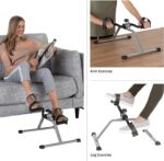Under Desk Bike Pedal Exerciser with Calorie Tracker and Adjustable Resistance - Image 3