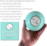 The Calm Ball - Coping Skills Tool, Anger Management Toys , Anxiety Relief for Adults, Teens and Adolescents , Therapy Toys , Stress Relief Tool, Designed by a Licensed Therapist - Image 4
